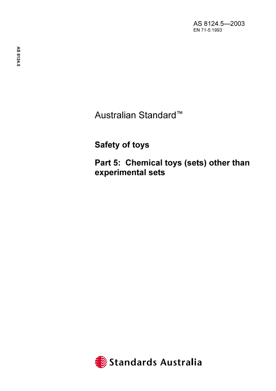 AS 8124.5-2003 AS 8124.5-2003 pdf