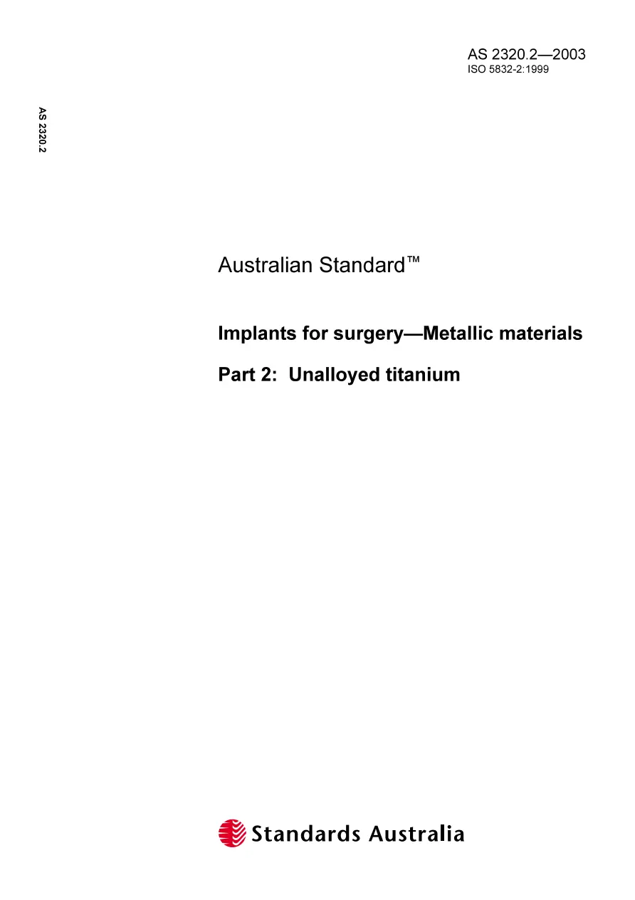 AS 2320.2-2003 AS 2320.2-2003 pdf