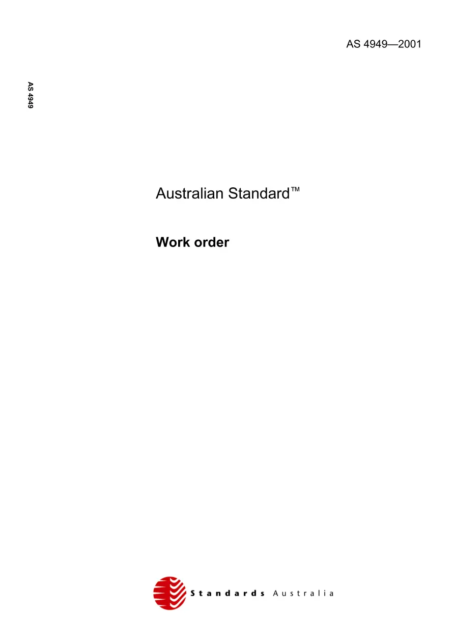 AS 4949-2001 AS 4949-2001 pdf