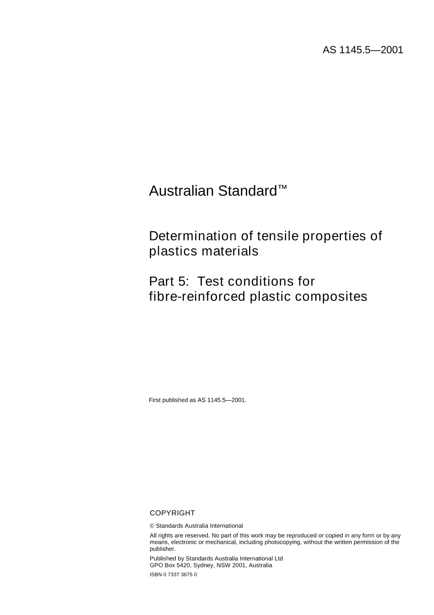 AS 1145.5-2001 AS 1145.5-2001 pdf