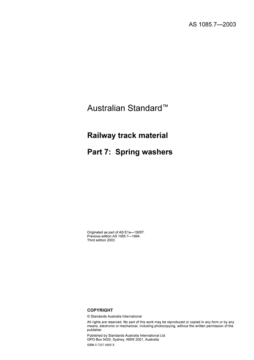 AS 1085.7-2003 AS 1085.7-2003 pdf