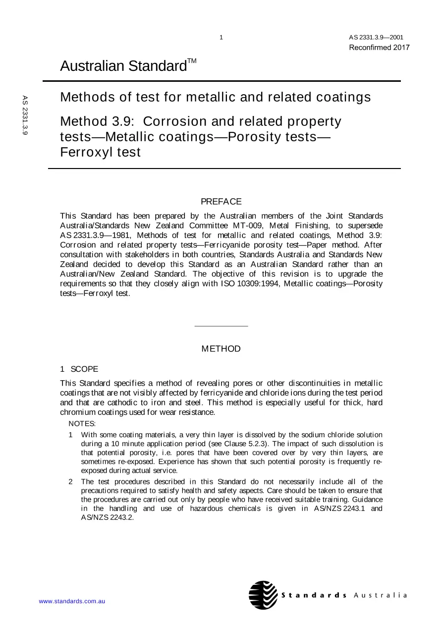 AS 2331.3.9-2001 pdf