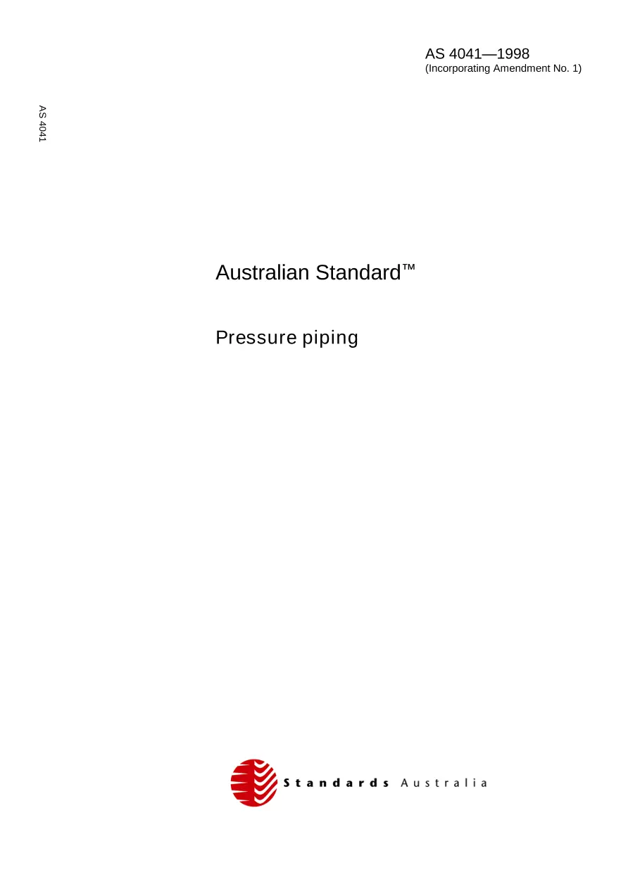 AS 4041-1998 AS 4041-1998 pdf