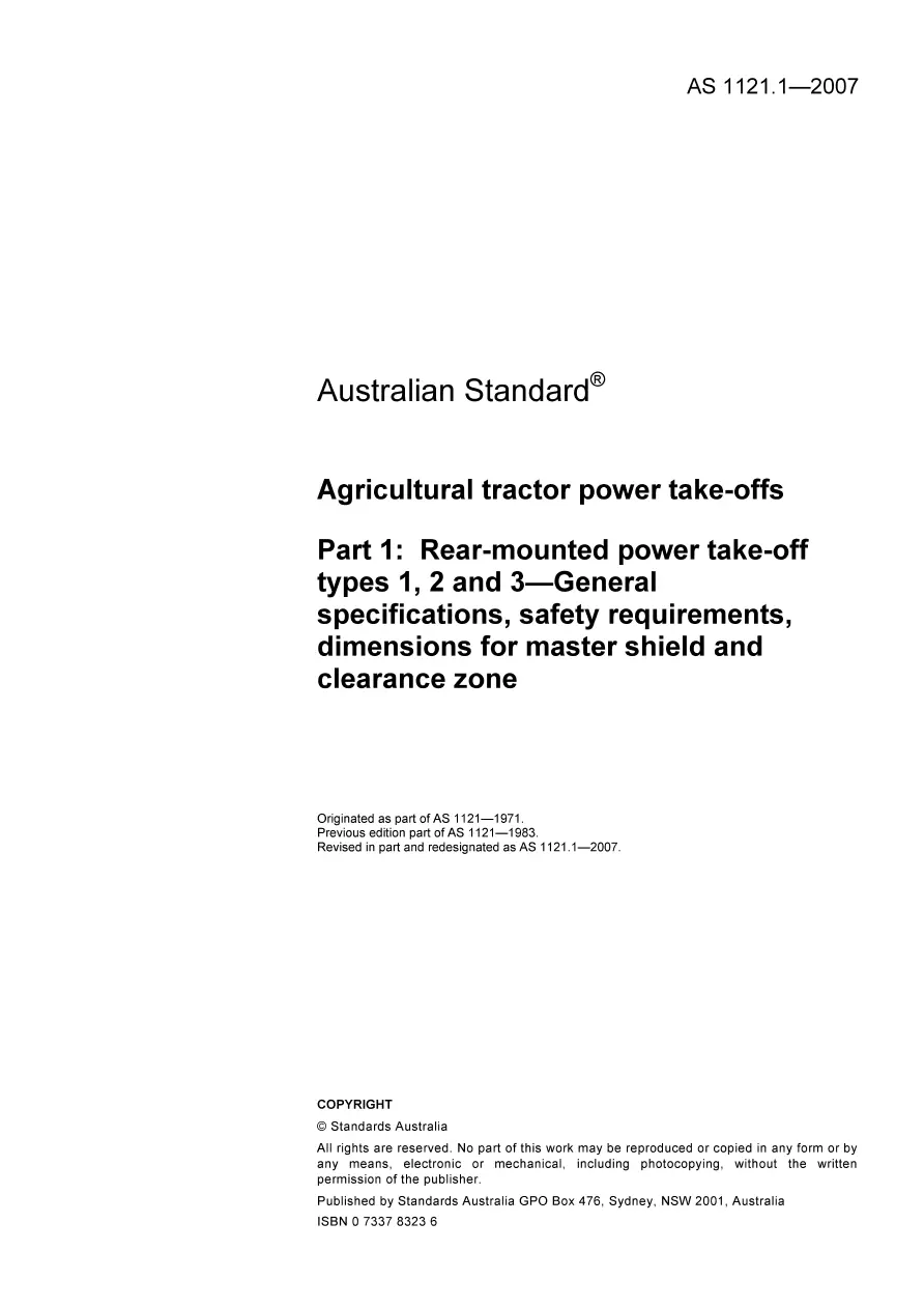 AS 1121.1-2007 AS 1121.1-2007 pdf