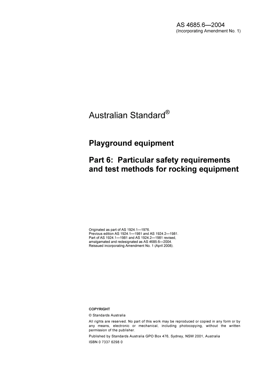 AS 4685.6-2004 AS 4685.6-2004 pdf