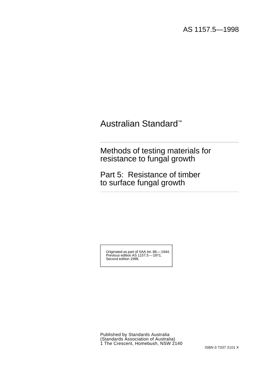 AS 1157.5-1998 pdf