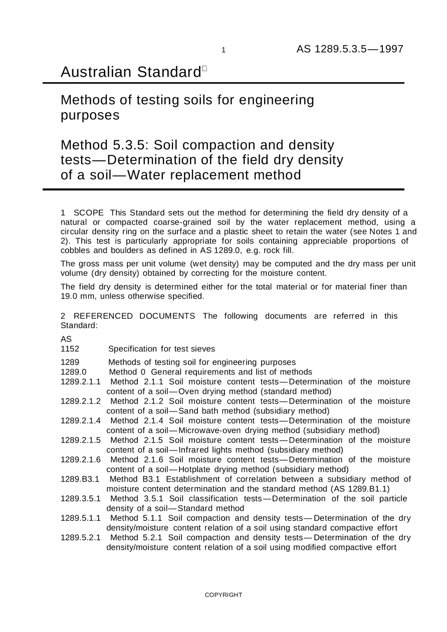 AS 1289.5.3.5-1997 AS 1289.5.3.5-1997 pdf