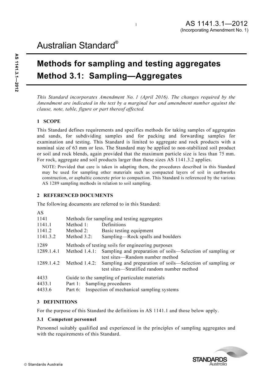 AS 1141.3.1-2012 AS 1141.3.1-2012 pdf