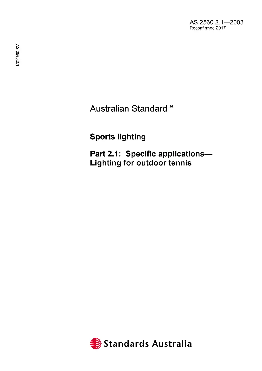 AS 2560.2.1-2003 AS 2560.2.1-2003 pdf