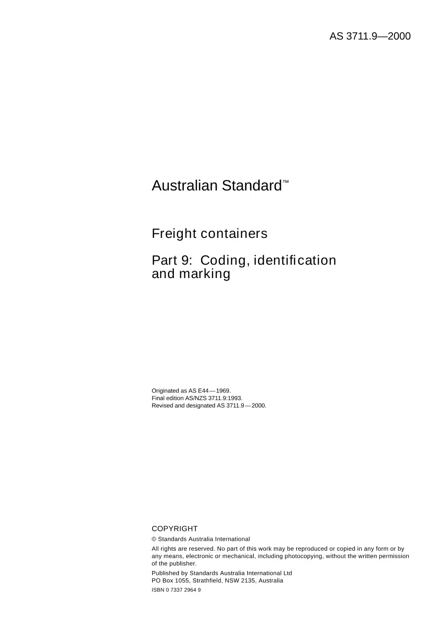 AS 3711.9-2000 AS 3711.9-2000 pdf