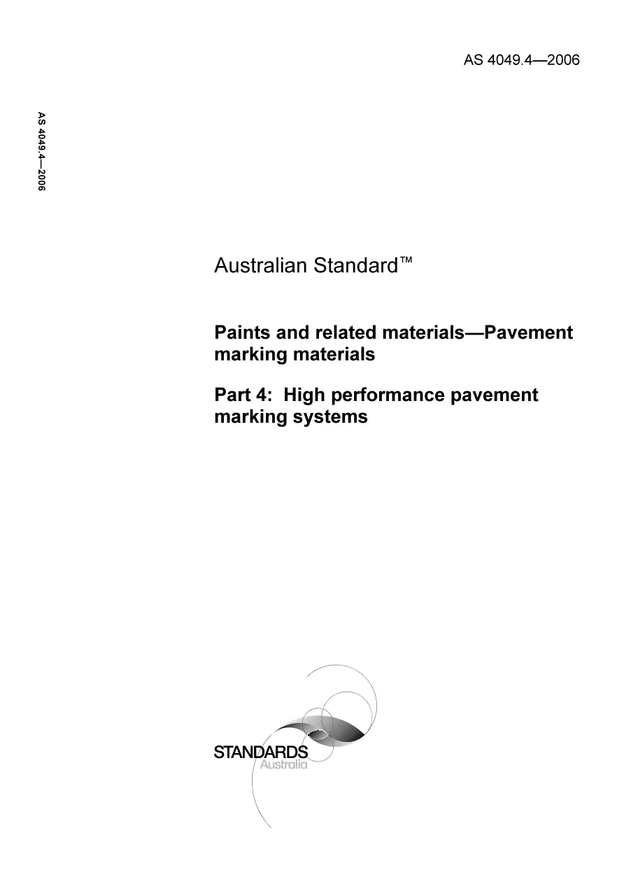 AS 4049.4-2006 AS 4049.4-2006 pdf