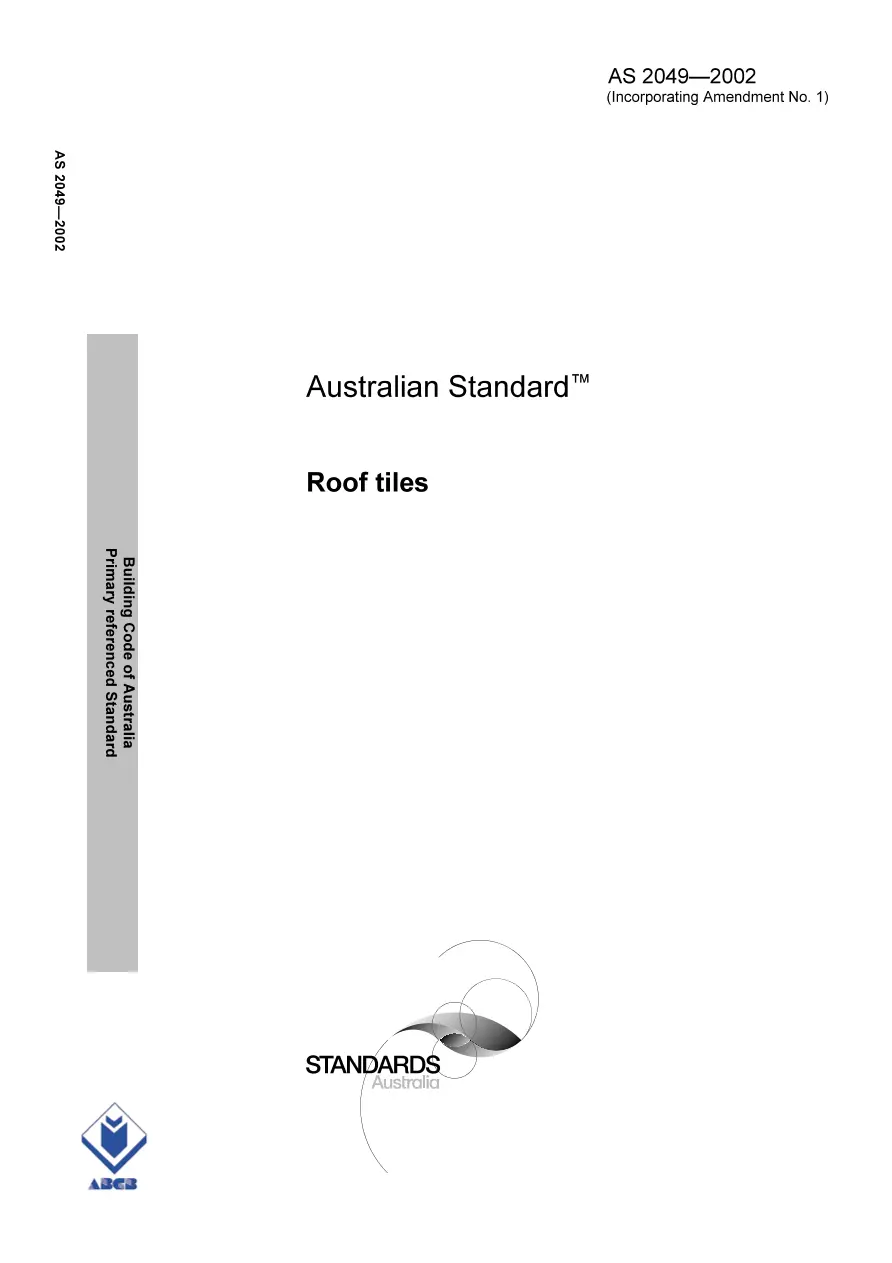 AS 2049-2002 AS 2049-2002 pdf