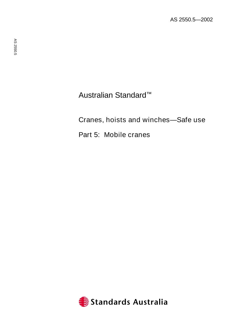 AS 2550.5-2002 AS 2550.5-2002 pdf