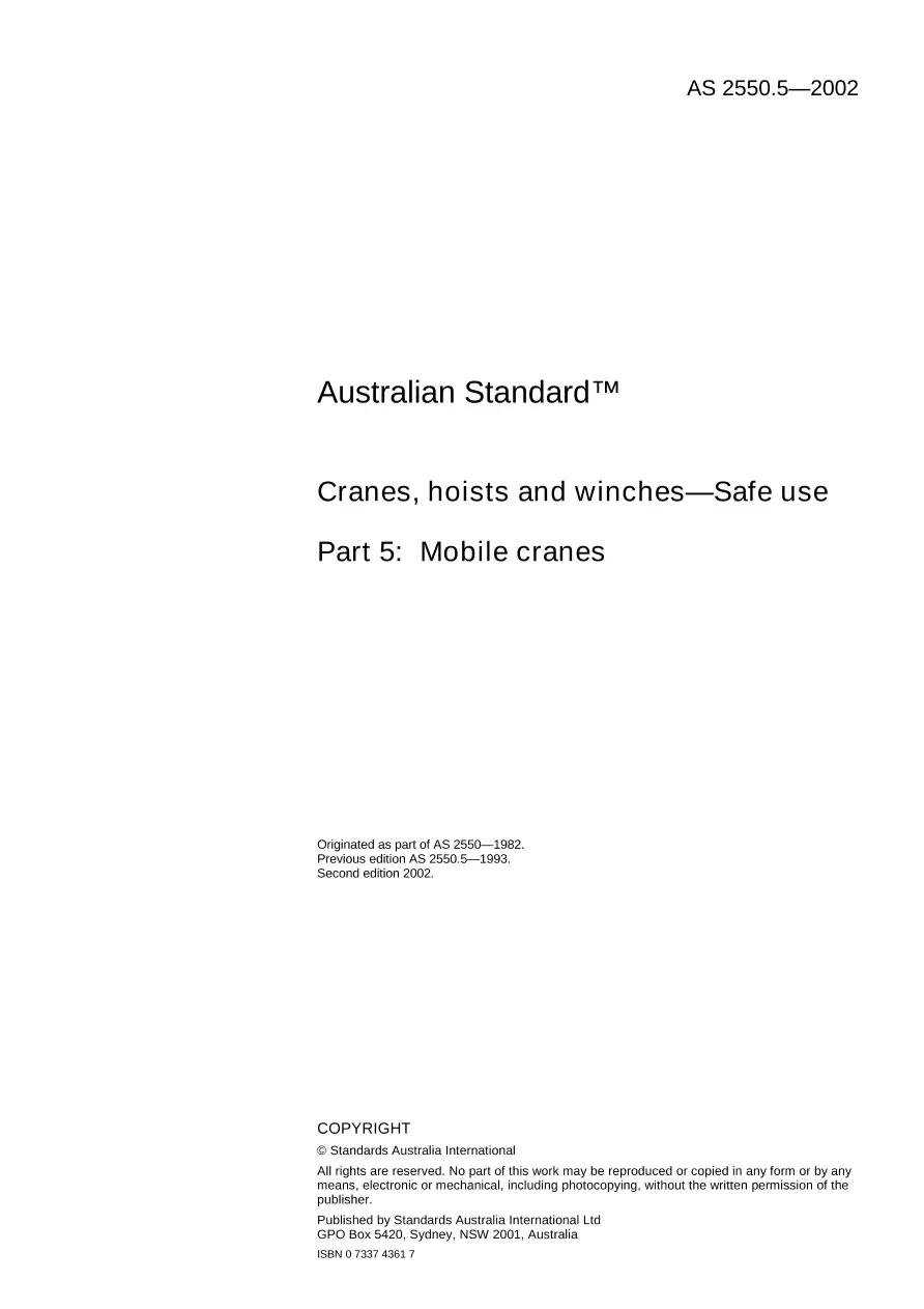 AS 2550.5-2002 AS 2550.5-2002 pdf