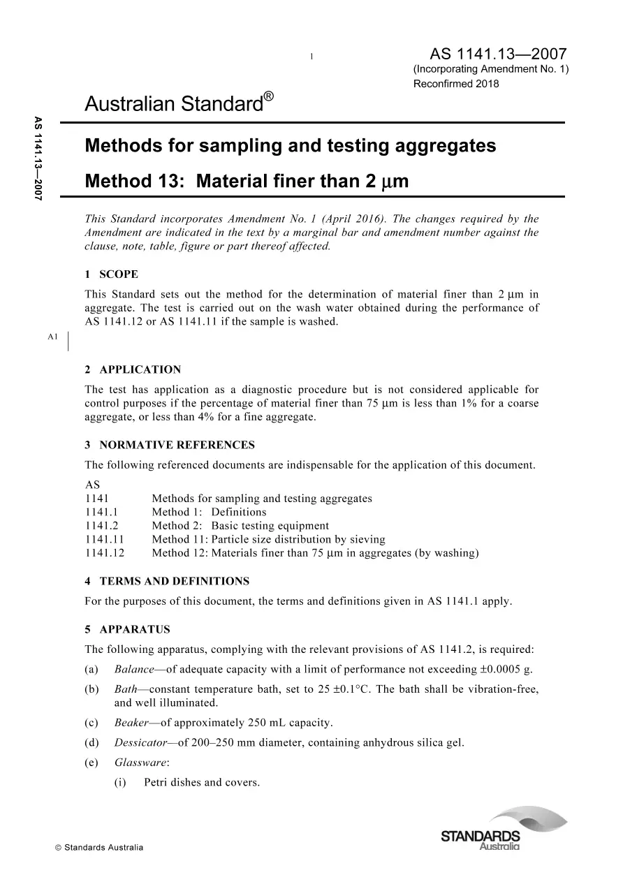 AS 1141.13-2007 pdf