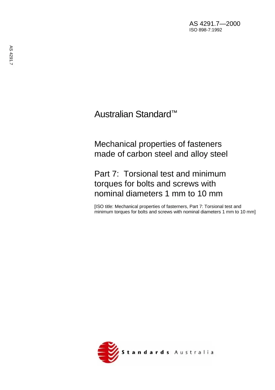 AS 4291.7-2000 pdf