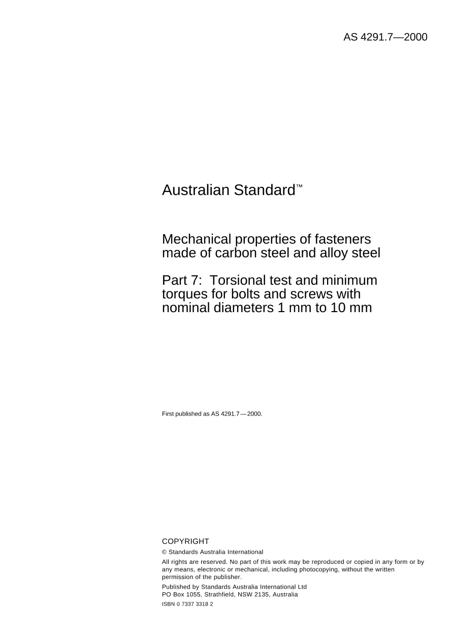 AS 4291.7-2000 pdf