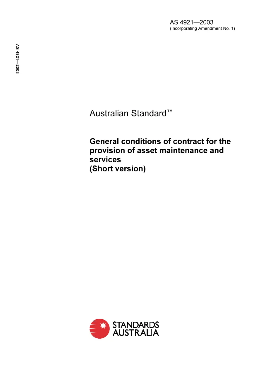 AS 4921-2003 AS 4921-2003 pdf