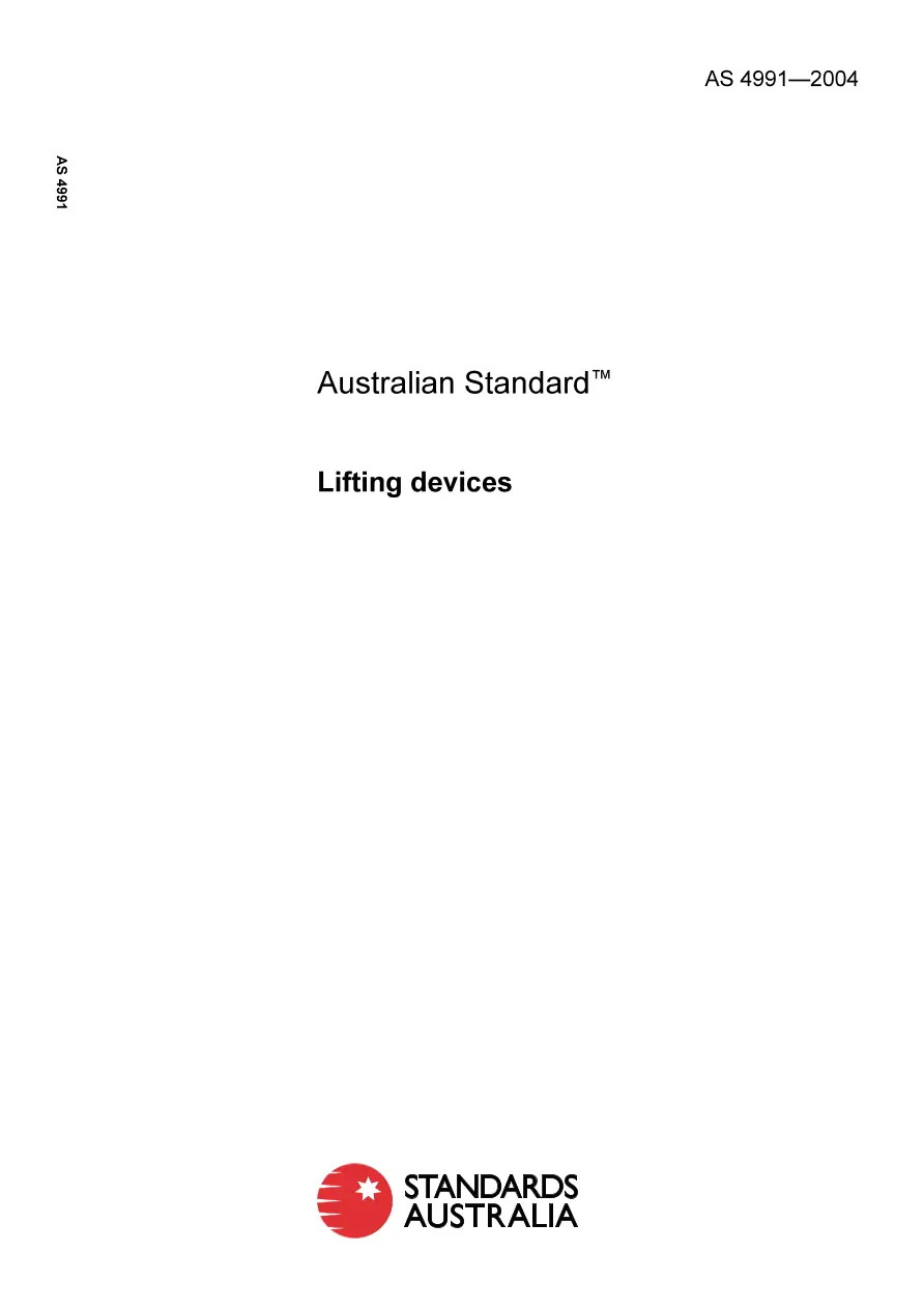AS 4991-2004 AS 4991-2004 pdf