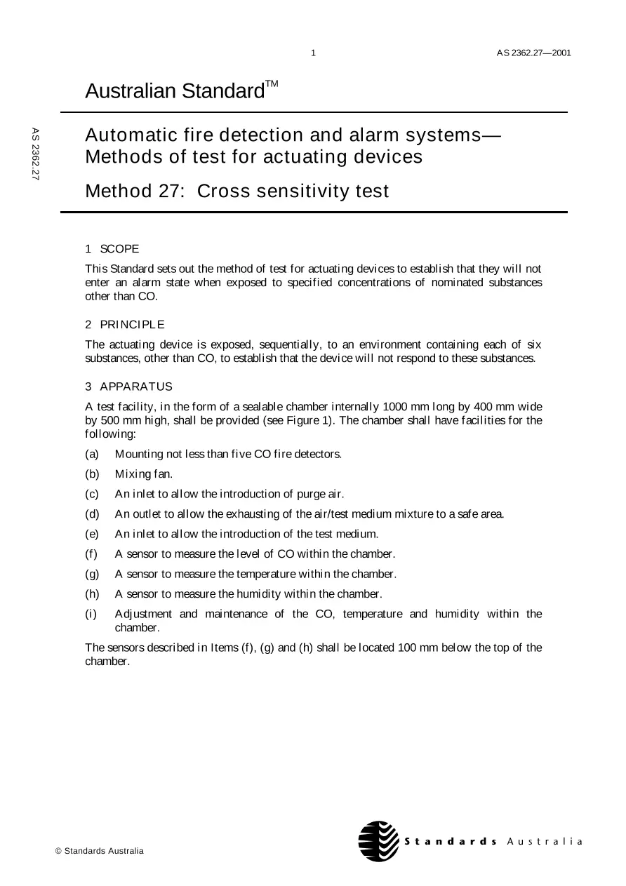 AS 2362.27-2001 AS 2362.27-2001 pdf