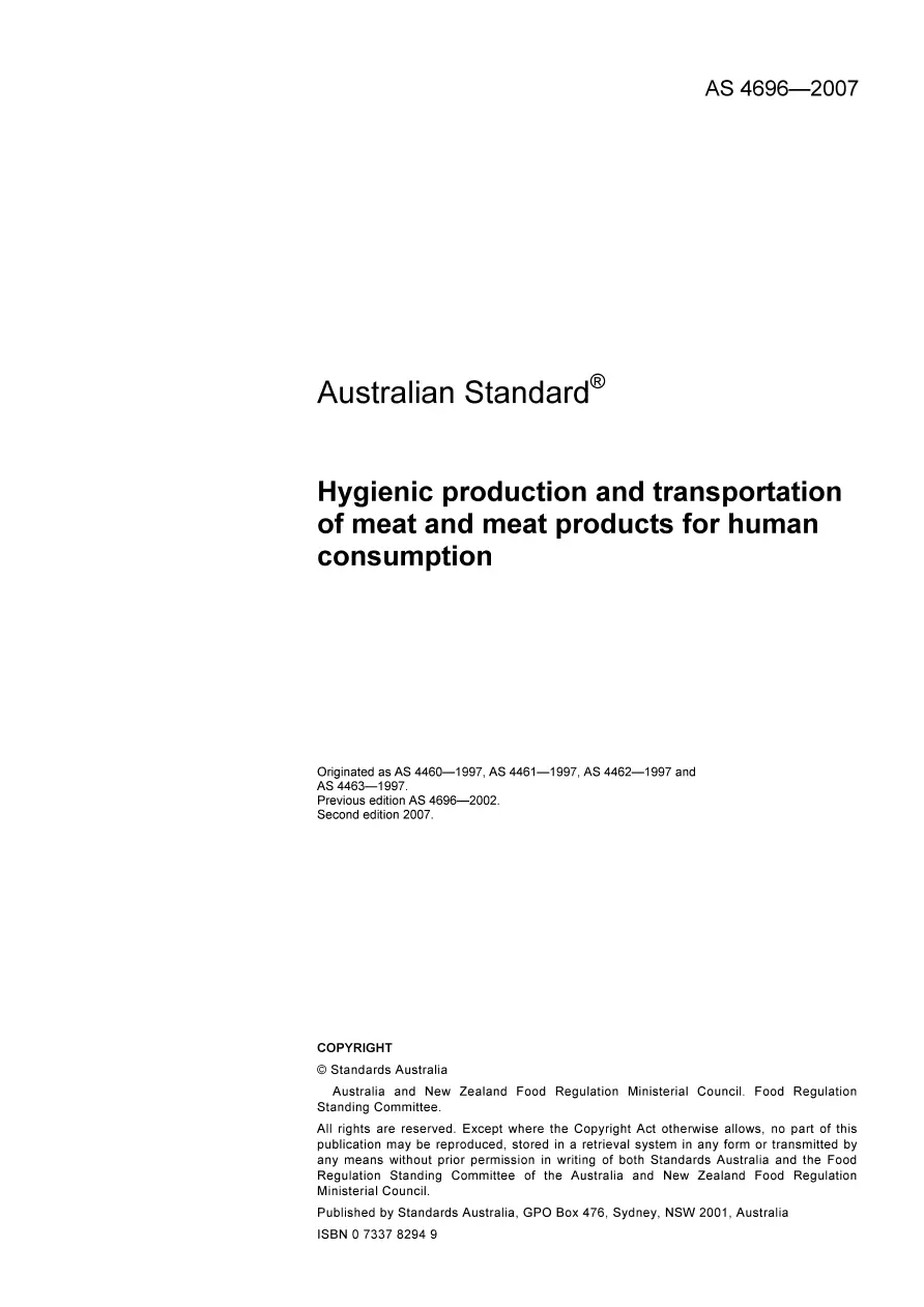 AS 4696-2007 AS 4696-2007 pdf