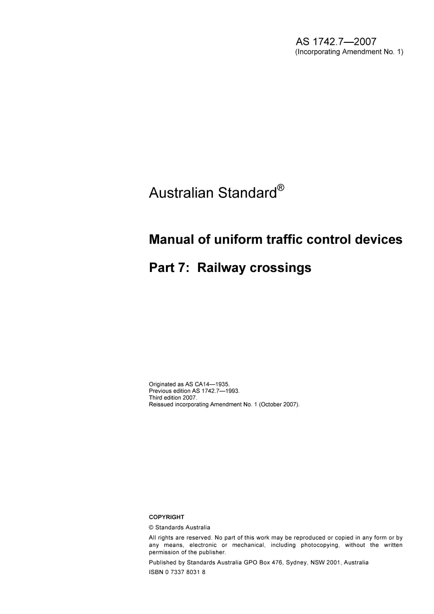 AS 1742.7-2007 AS 1742.7-2007 pdf
