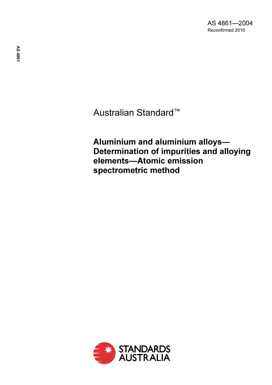 AS 4861-2004 AS 4861-2004 pdf