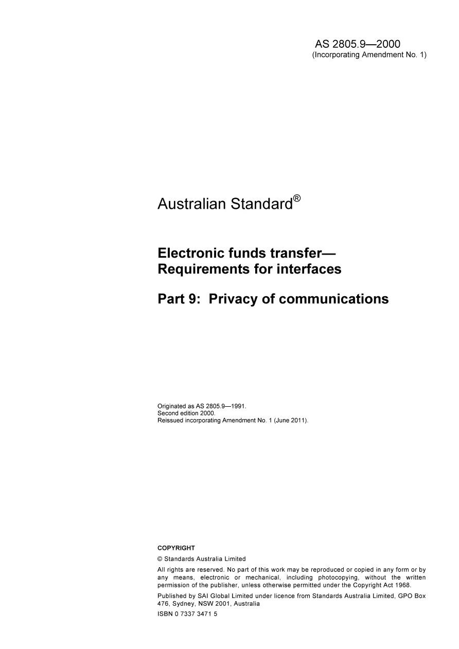 AS 2805.9-2000 pdf