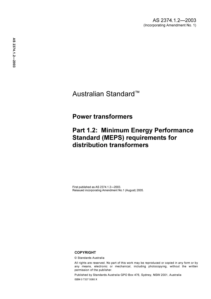 AS 2374.1.2-2003 AS 2374.1.2-2003 pdf