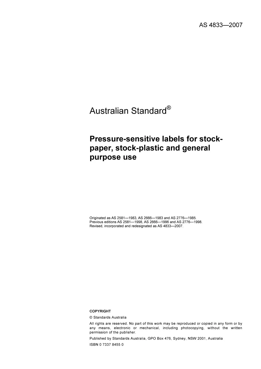 AS 4833-2007 AS 4833-2007 pdf