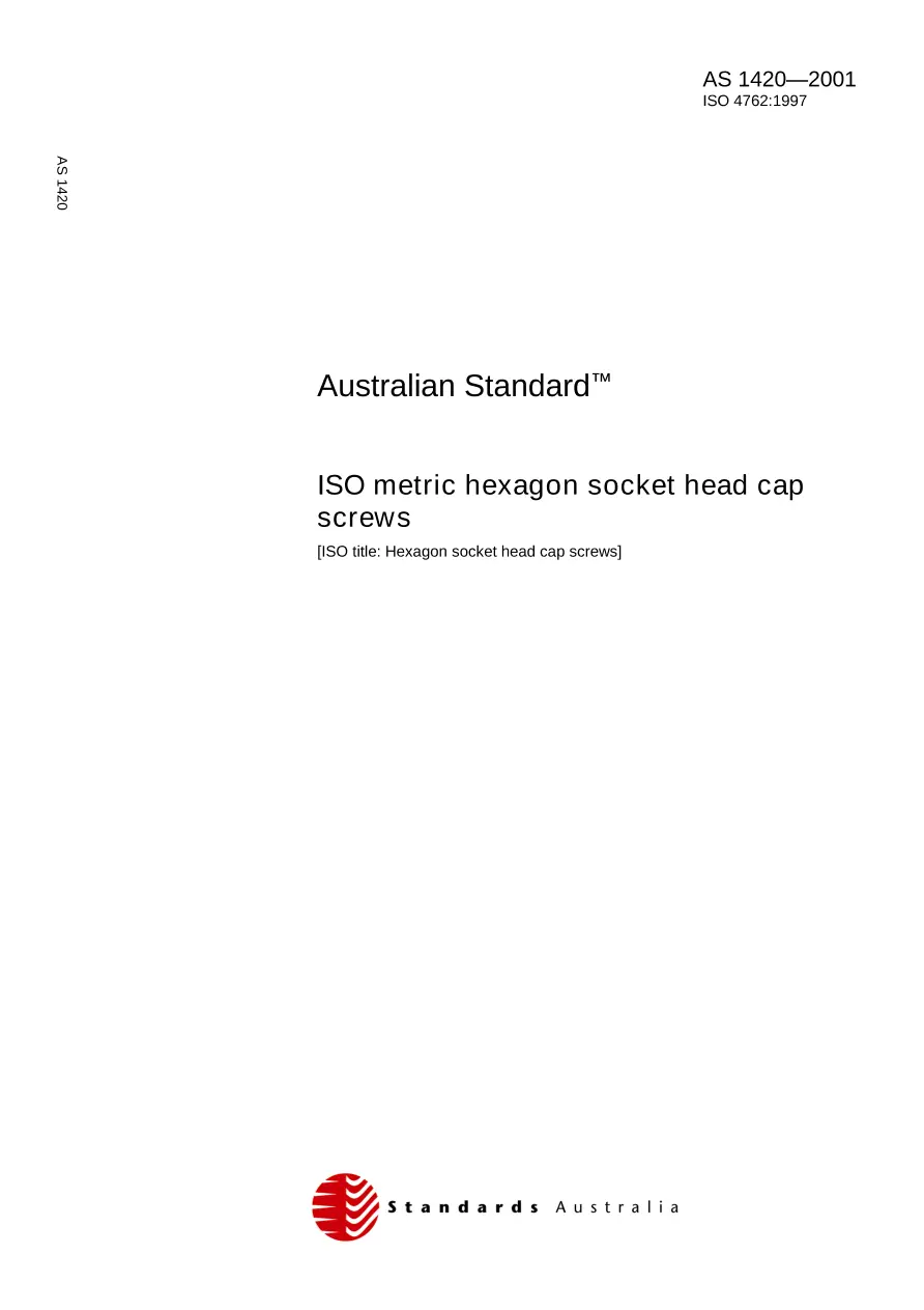 AS 1420-2001 AS 1420-2001 pdf