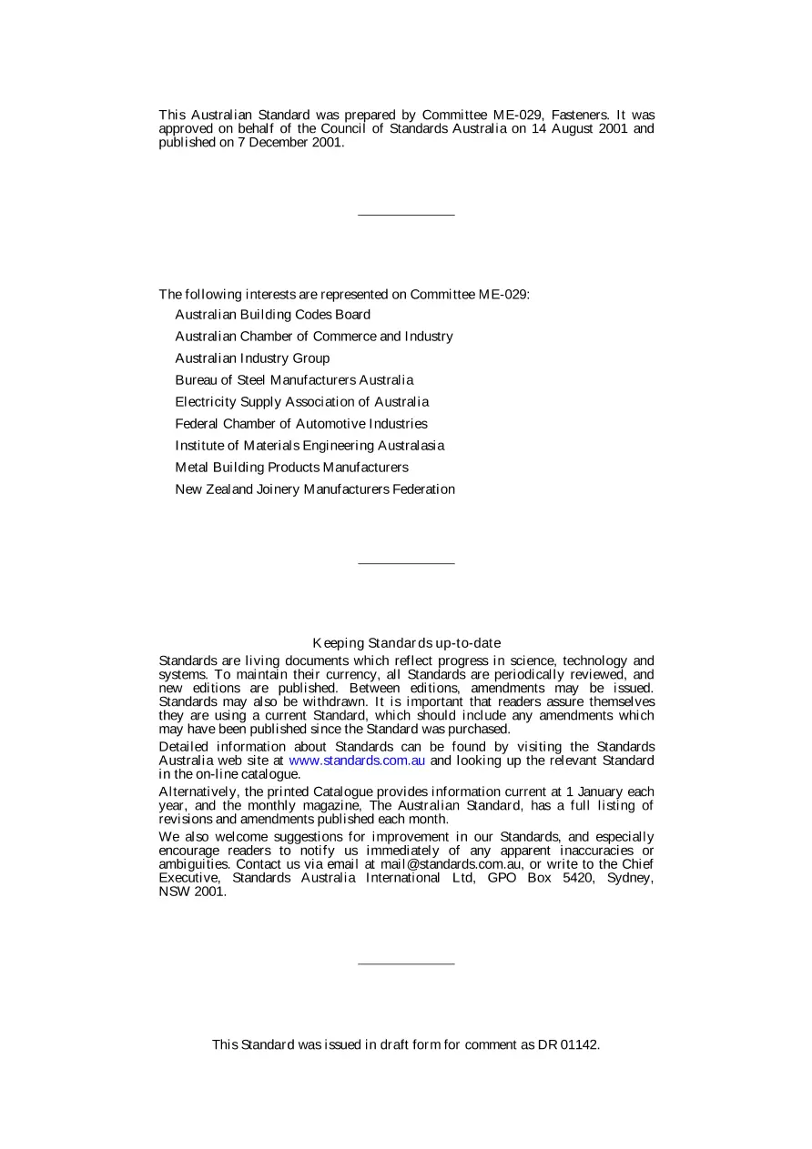 AS 1420-2001 AS 1420-2001 pdf