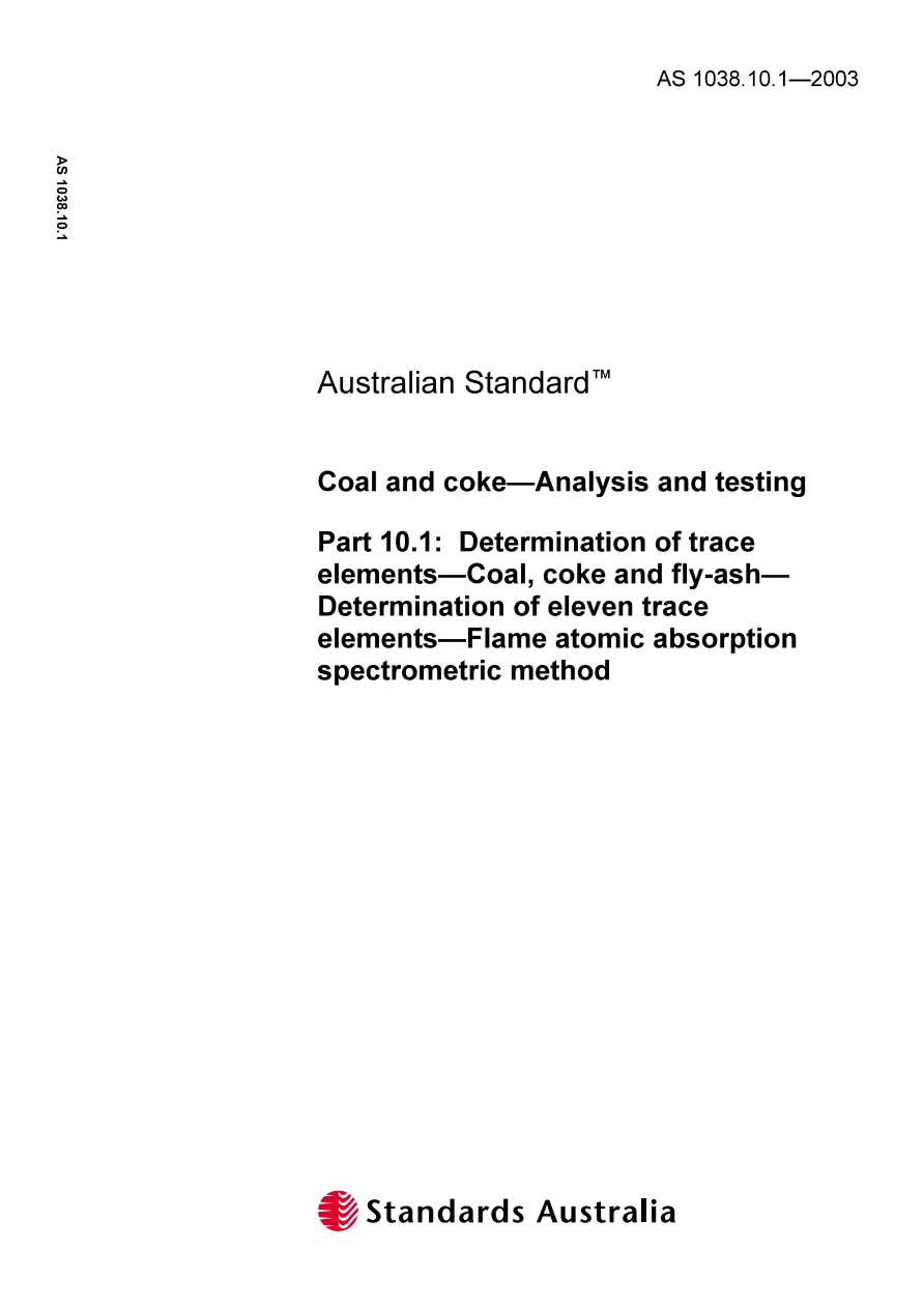 AS 1038.10.1-2003 pdf