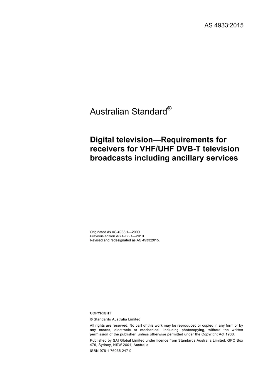 AS 4933:2015 pdf