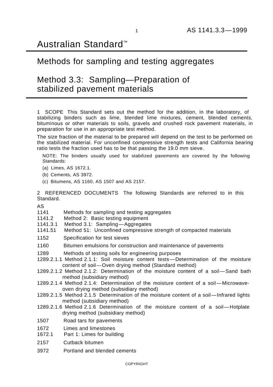 AS 1141.3.3-1999 pdf