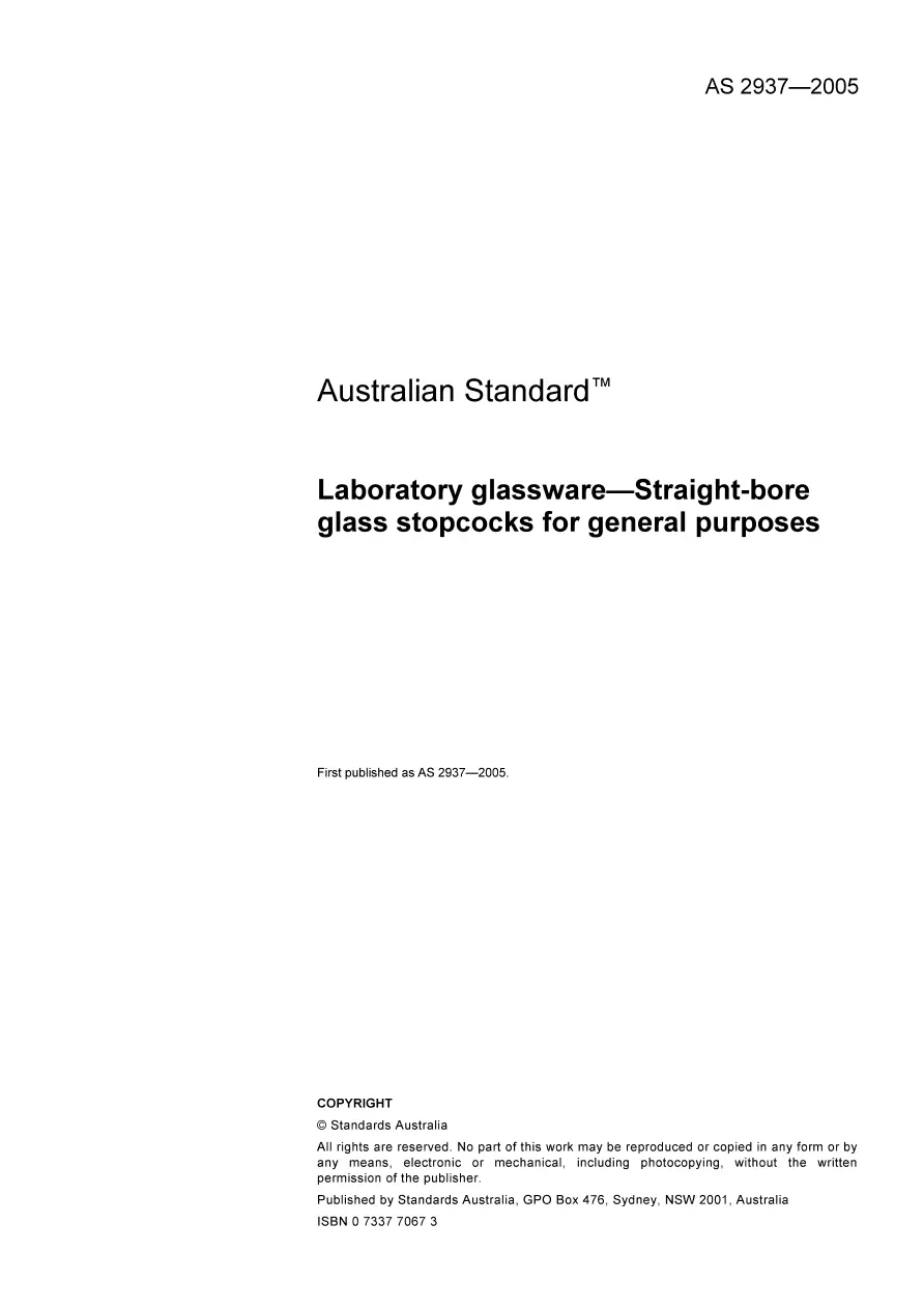 AS 2937-2005 AS 2937-2005 pdf