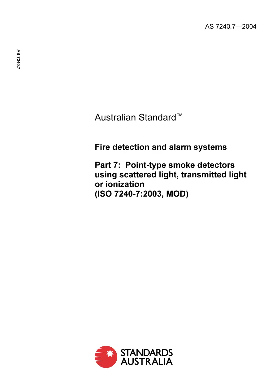 AS 7240.7-2004 AS 7240.7-2004 pdf