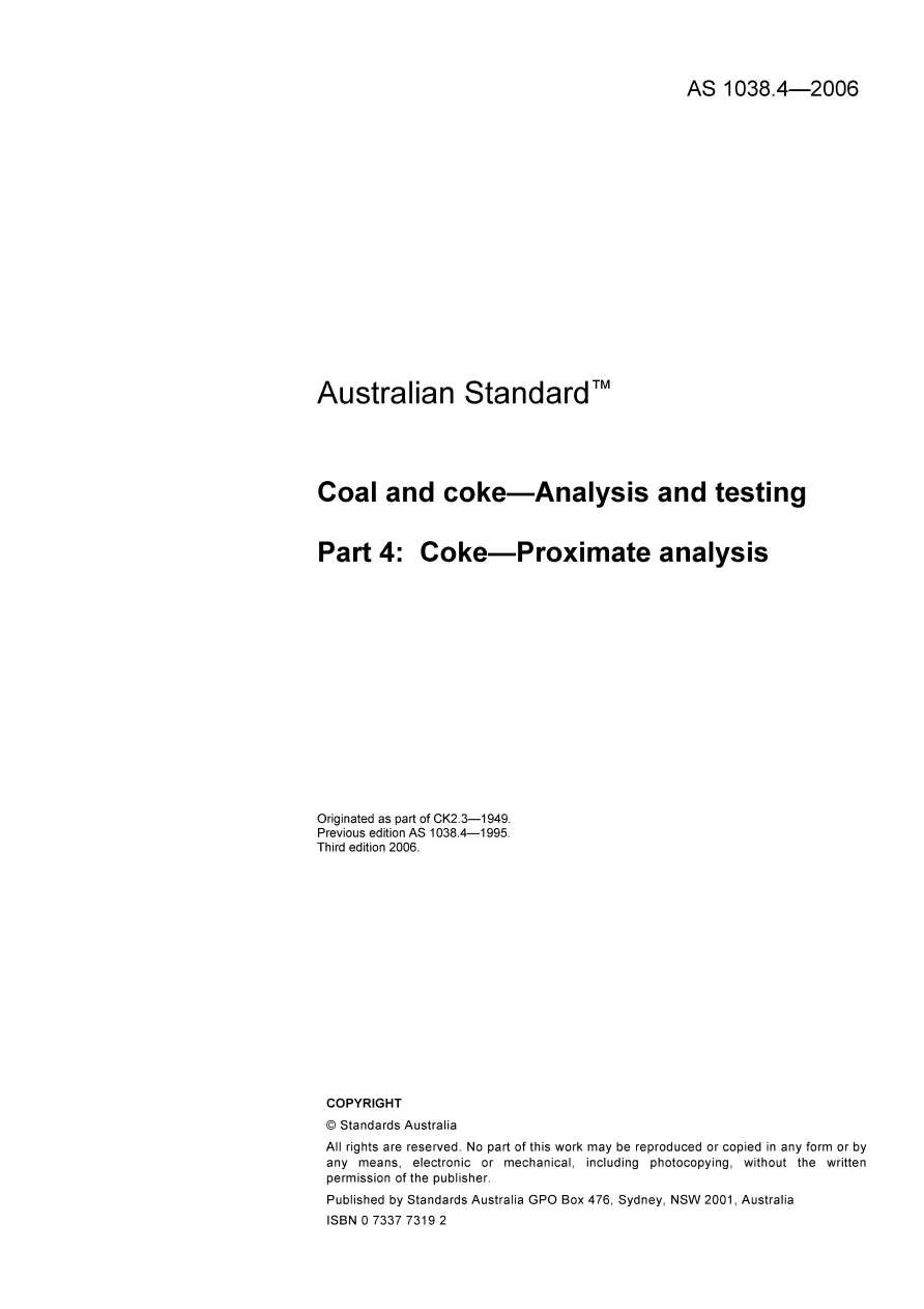 AS 1038.4-2006 AS 1038.4-2006 pdf