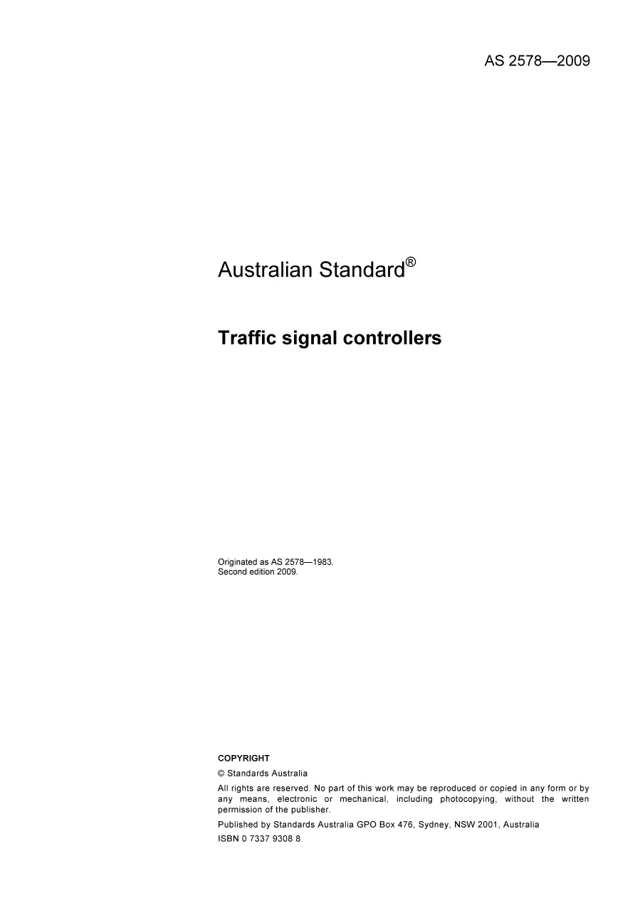 AS 2578-2009 AS 2578-2009 pdf