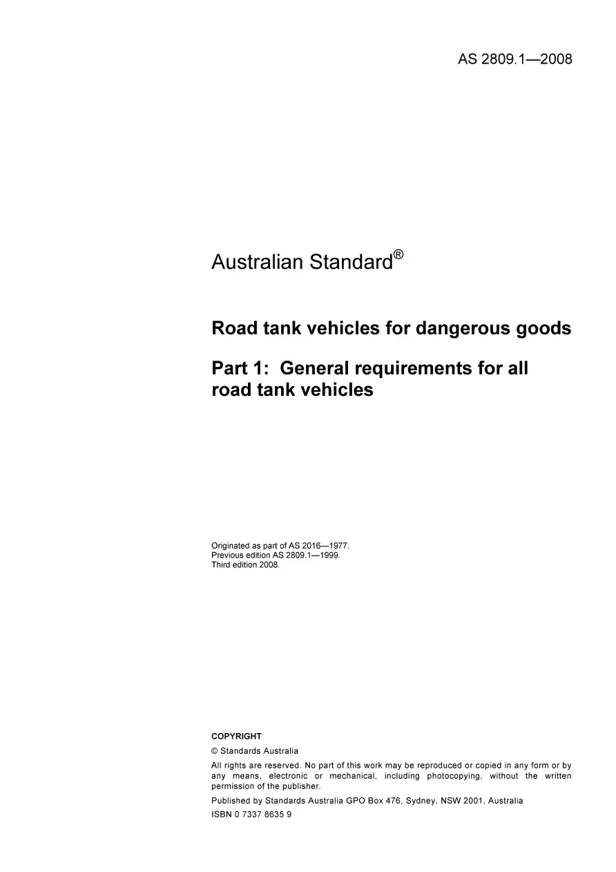 AS 2809.1-2008 pdf