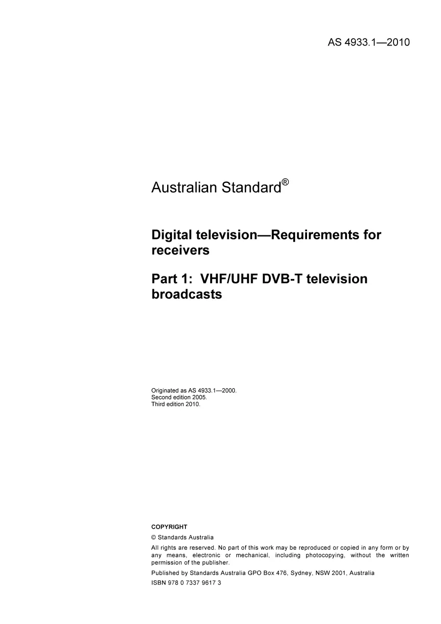 AS 4933.1-2010 AS 4933.1-2010 pdf
