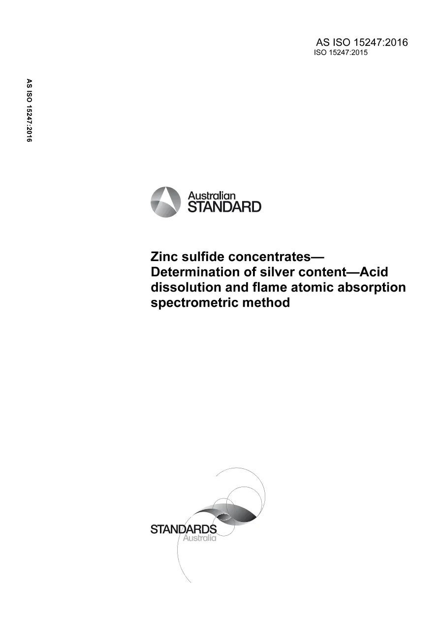 AS ISO 15247:2016 AS ISO 15247:2016 pdf
