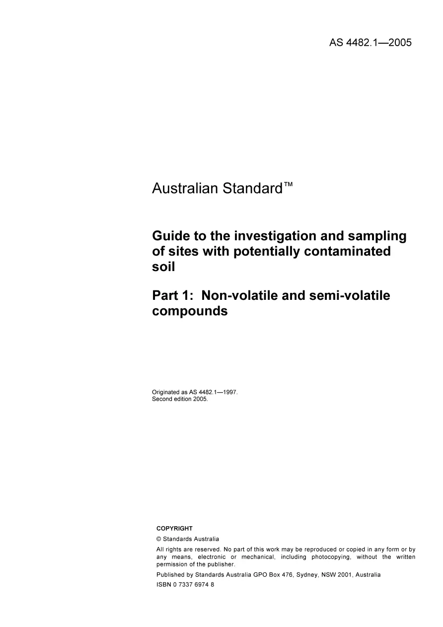 AS 4482.1-2005 AS 4482.1-2005 pdf
