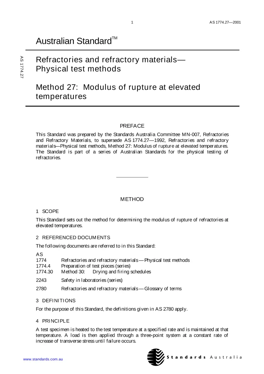 AS 1774.27-2001 AS 1774.27-2001 pdf