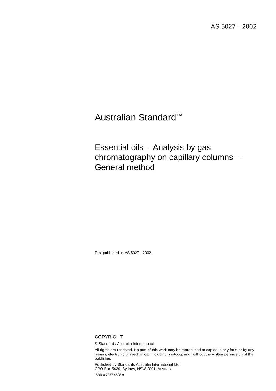 AS 5027-2002 AS 5027-2002 pdf