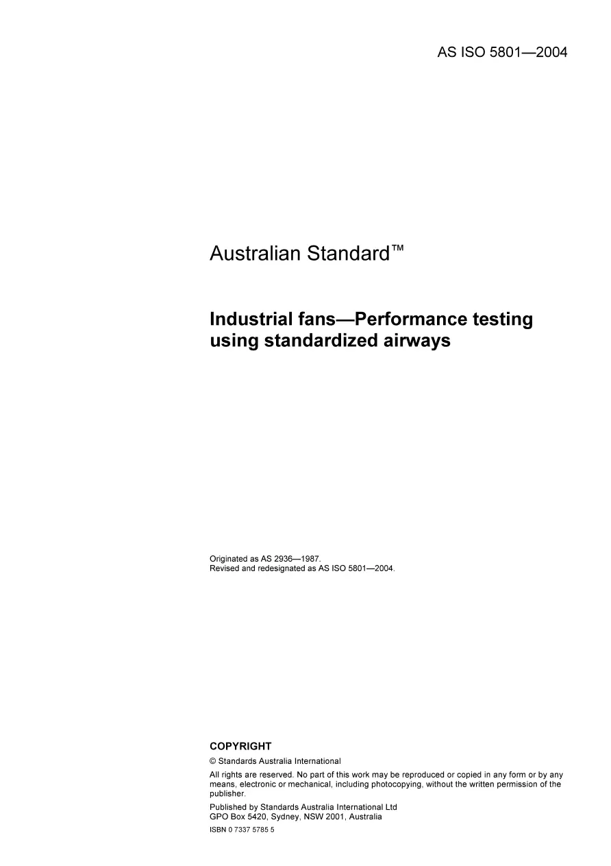 AS ISO 5801-2004 pdf