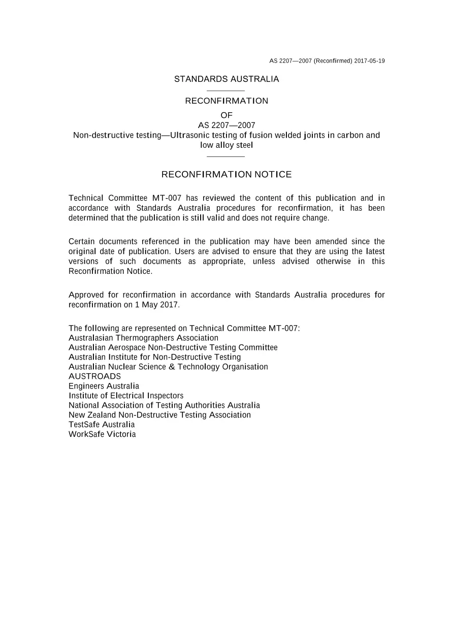 AS 2207-2007 AS 2207-2007 pdf