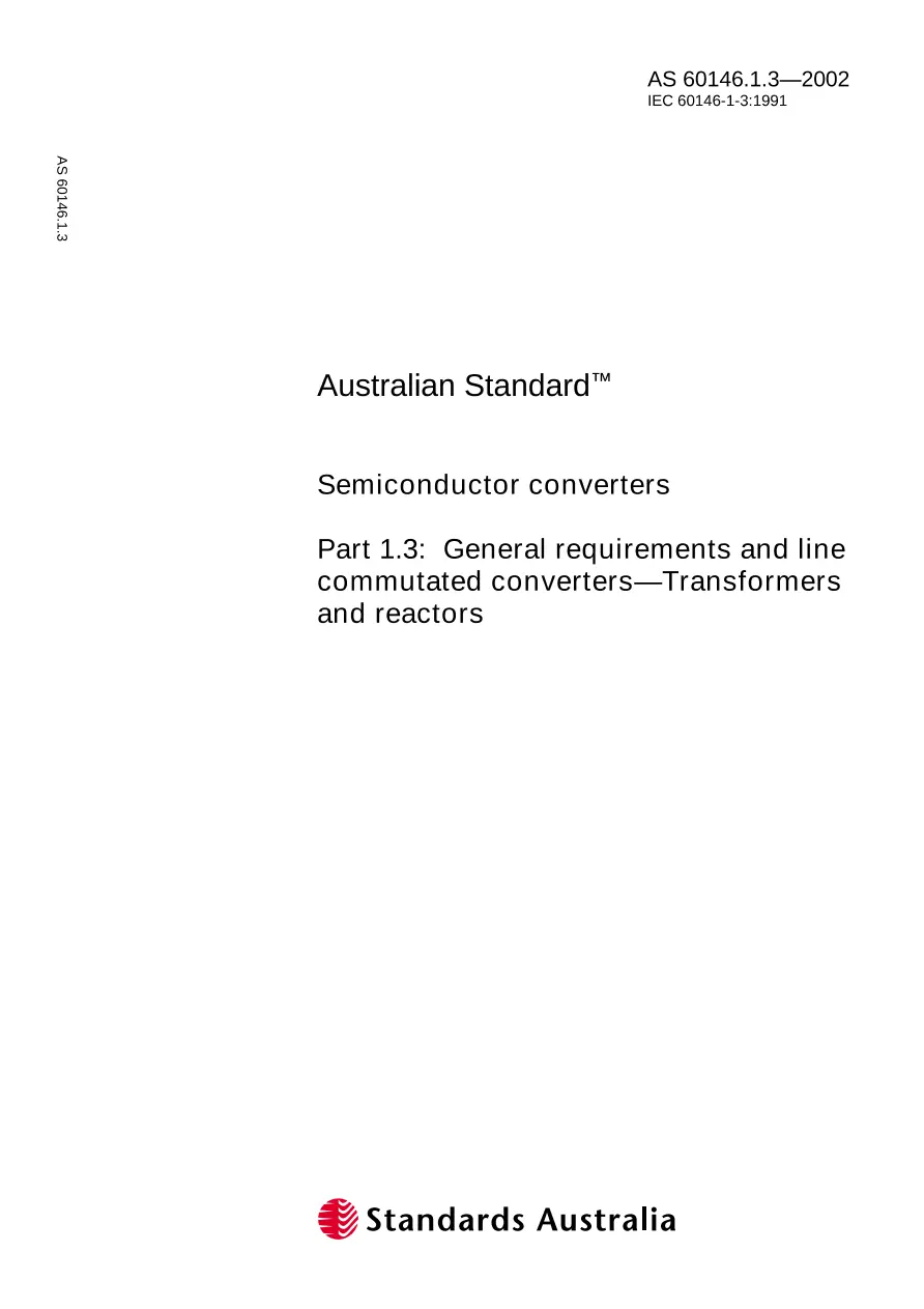 AS 60146.1.3-2002 pdf