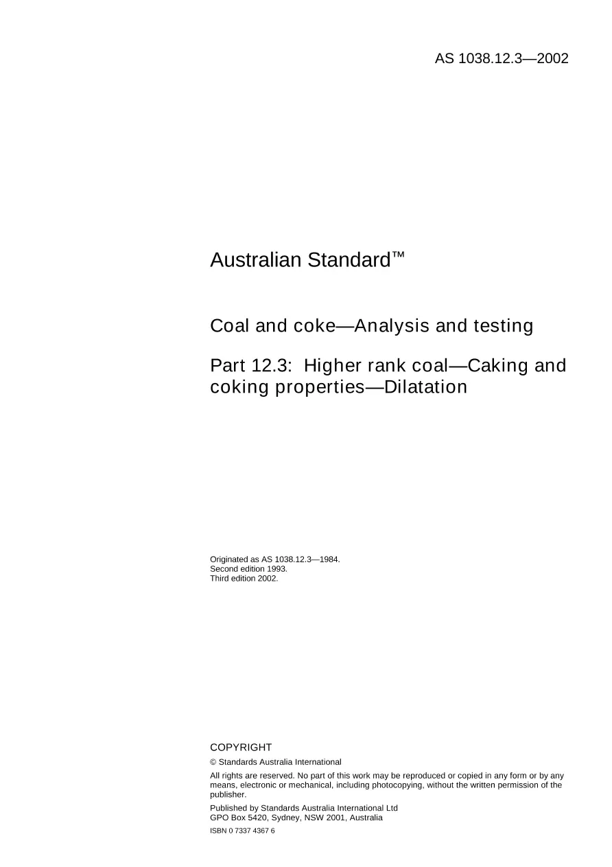 AS 1038.12.3-2002 AS 1038.12.3-2002 pdf