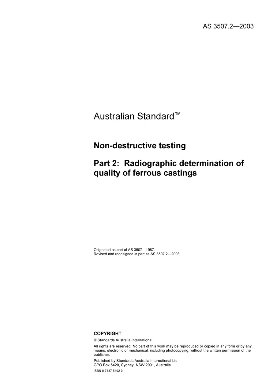AS 3507.2-2003 AS 3507.2-2003 pdf